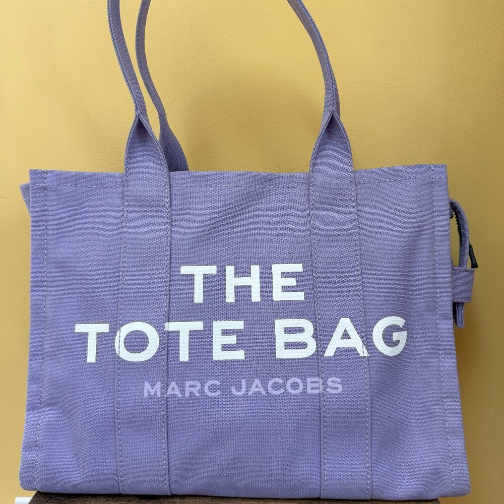 Marc Jacobs Lilac Canvas Tote Limited Edition